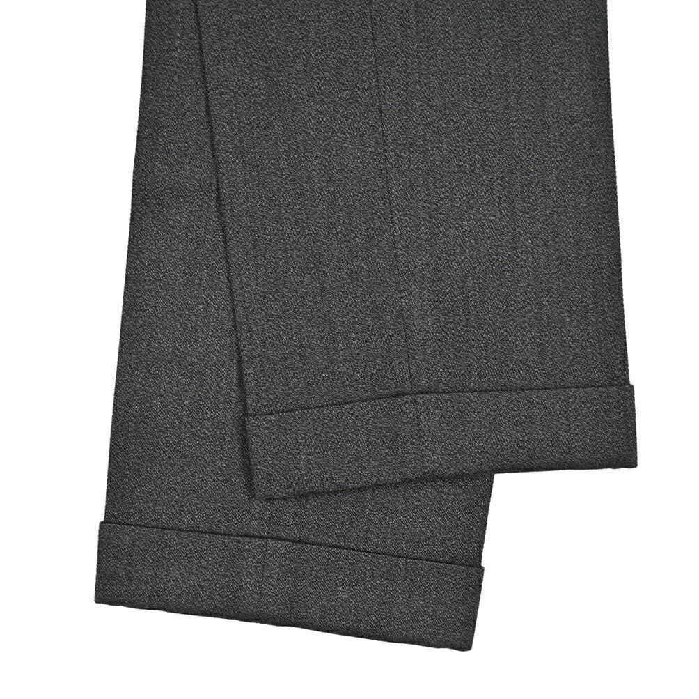 BERWICH “NEGRONI LUX” ウール100% ツータックスラックス グレー(dk grey) 46 | GUARDAROBA MILANO OFFICIAL STORE