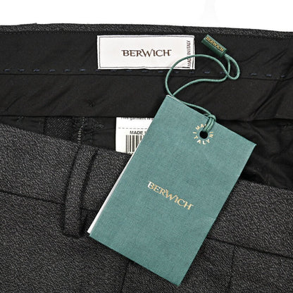 BERWICH “NEGRONI LUX” ウール100% ツータックスラックス グレー(dk grey) 46 | GUARDAROBA MILANO OFFICIAL STORE