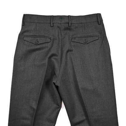 BERWICH “NEGRONI LUX” ウール100% ツータックスラックス グレー(dk grey) 46 | GUARDAROBA MILANO OFFICIAL STORE