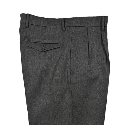 BERWICH “NEGRONI LUX” ウール100% ツータックスラックス グレー(dk grey) 46 | GUARDAROBA MILANO OFFICIAL STORE