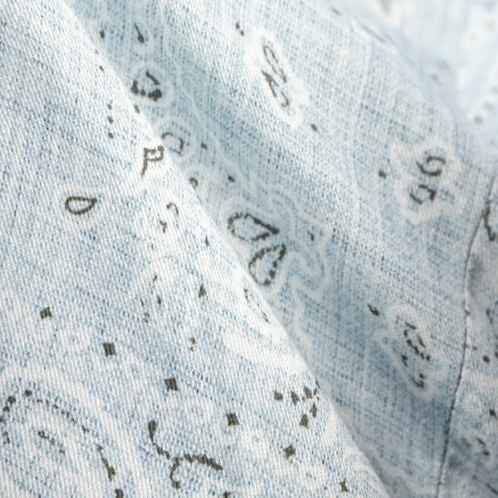 BERWICH “NEGRONI SHORT” リネン混コットン ツータックショーツ ライトブルー(sky) 46 | GUARDAROBA MILANO OFFICIAL STORE
