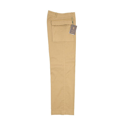 BERWICH “PARA-GD” ストレッチコットン ノータックパンツ ベージュ(sabbia199) S | GUARDAROBA MILANO OFFICIAL STORE