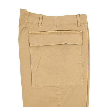 BERWICH “PARA-GD” ストレッチコットン ノータックパンツ ベージュ(sabbia199) S | GUARDAROBA MILANO OFFICIAL STORE