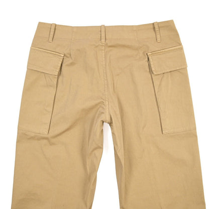 BERWICH “PARA-GD” ストレッチコットン ノータックパンツ ベージュ(sabbia199) S | GUARDAROBA MILANO OFFICIAL STORE