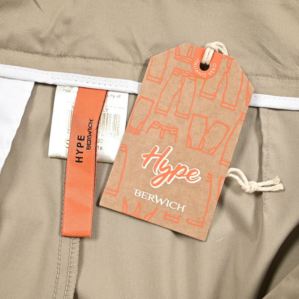 BERWICH "PHY320" ストレッチコットン イージーパンツ｜424537 - 2XS｜GUARDAROBA MILANO OFFICIAL STORE