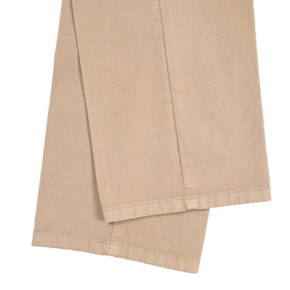 BERWICH “PINOT-GD” ストレッチコットン ノータックパンツ ベージュ(sabbia199) 32 | GUARDAROBA MILANO OFFICIAL STORE