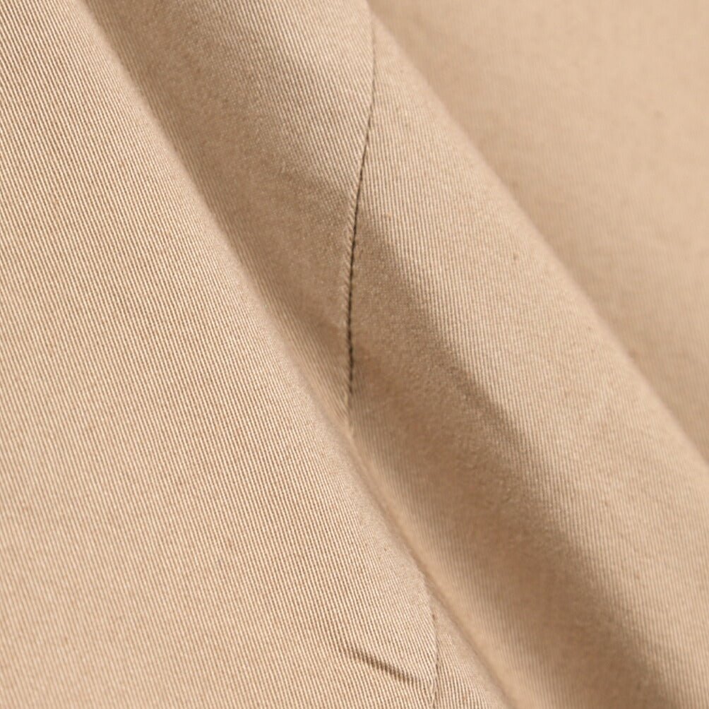 BERWICH “PINOT-GD” ストレッチコットン ノータックパンツ ベージュ(sabbia199) 32 | GUARDAROBA MILANO OFFICIAL STORE