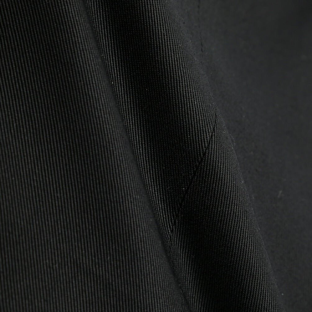 BERWICH "RAFFI GURKHA" コットン100% グルカパンツ / ベルトレススラックス ブラック(brack) 44 | GUARDAROBA MILANO OFFICIAL STORE