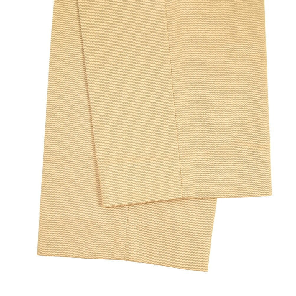 BERWICH “RAFFI GURKHA” コットン100% ツータックベルトレススラックス ベージュ(sand) 46 | GUARDAROBA MILANO OFFICIAL STORE