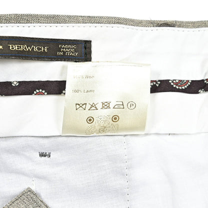BERWICH RETRO トロピカルウール100% ワンタックスラックス｜422095 - 46｜GUARDAROBA MILANO OFFICIAL STORE