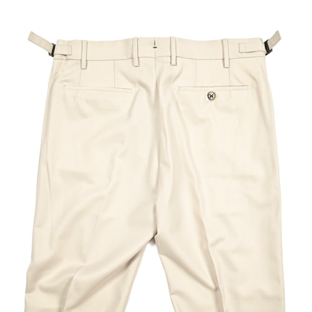 BERWICH "RETRO" ヴァージンウール100% ワンタックスラックス｜433809-44｜GUARDAROBA MILANO OFFICIAL STORE