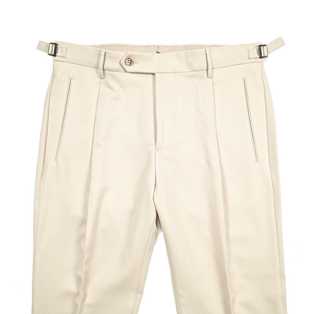 BERWICH "RETRO" ヴァージンウール100% ワンタックスラックス｜433809-44｜GUARDAROBA MILANO OFFICIAL STORE