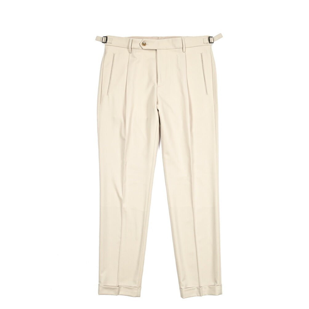 BERWICH "RETRO" ヴァージンウール100% ワンタックスラックス｜433809-44｜GUARDAROBA MILANO OFFICIAL STORE