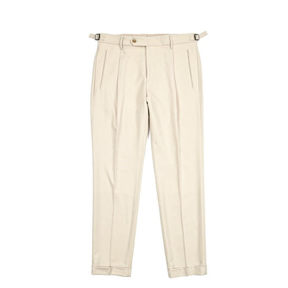 BERWICH "RETRO" ヴァージンウール100% ワンタックスラックス｜433809-44｜GUARDAROBA MILANO OFFICIAL STORE