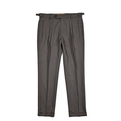 BERWICH "RETRO" ヴァージンウール100% ワンタックスラックス｜434003-46｜GUARDAROBA MILANO OFFICIAL STORE