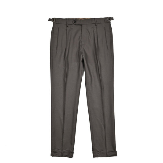 BERWICH "RETRO" ヴァージンウール100% ワンタックスラックス｜434003-46｜GUARDAROBA MILANO OFFICIAL STORE