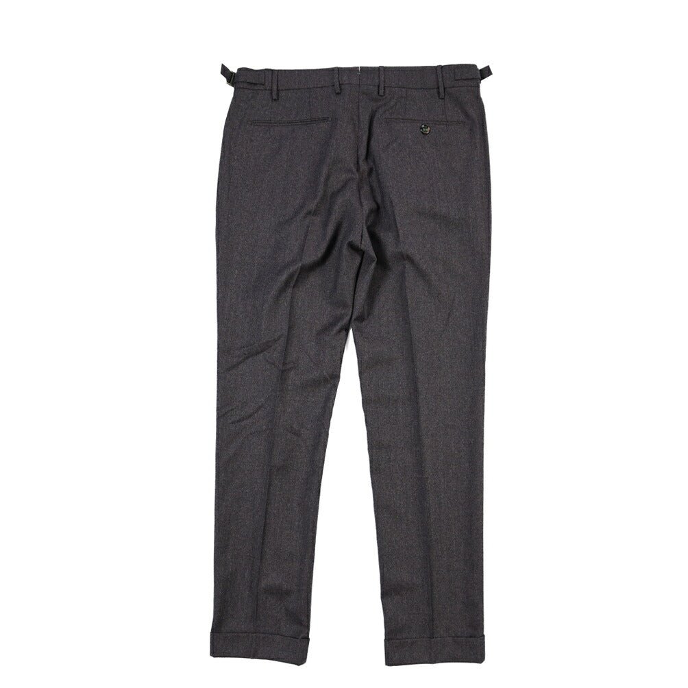 BERWICH “RETRO” ウォッシャブルウール100% ワンタックスラックス パープル(purple) 48 | GUARDAROBA MILANO OFFICIAL STORE
