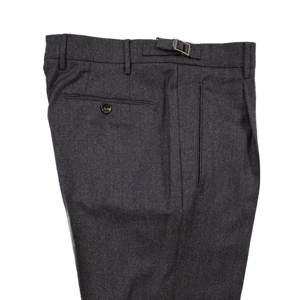 BERWICH “RETRO” ウォッシャブルウール100% ワンタックスラックス パープル(purple) 48 | GUARDAROBA MILANO OFFICIAL STORE