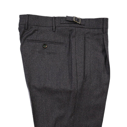 BERWICH “RETRO” ウォッシャブルウール100% ワンタックスラックス パープル(purple) 48 | GUARDAROBA MILANO OFFICIAL STORE