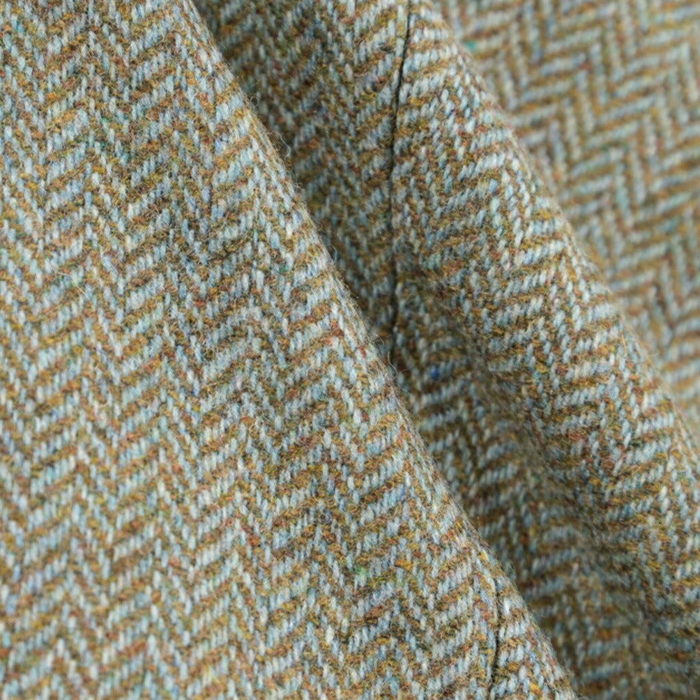 BERWICH “RETRO” ウール100% ワンタックスラックス グリーン(water green) 48 | GUARDAROBA MILANO OFFICIAL STORE