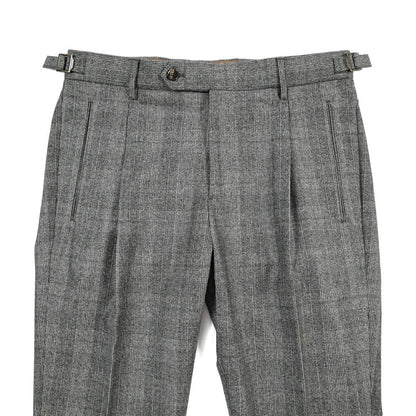 BERWICH “RETRO” ヴァージンウール100% ワンタックスラックス グレー(grey) 46 | GUARDAROBA MILANO OFFICIAL STORE