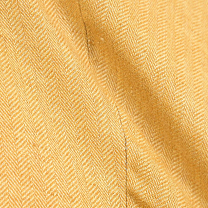 BERWICH “RETRO 1P” リネン100% ワンタックスラックス ゴールド(gold) 54 | GUARDAROBA MILANO OFFICIAL STORE