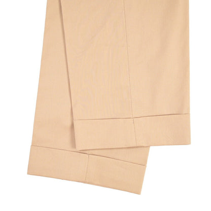 BERWICH “RETRO 1P” ストレッチナイロン ワンタックパンツ ベージュ(beige) 46 | GUARDAROBA MILANO OFFICIAL STORE