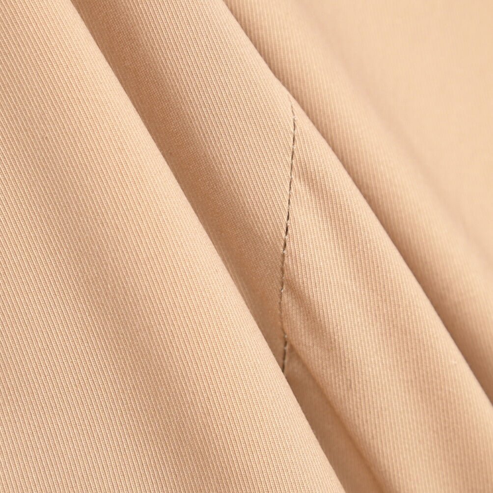 BERWICH “RETRO 1P” ストレッチナイロン ワンタックパンツ ベージュ(beige) 46 | GUARDAROBA MILANO OFFICIAL STORE