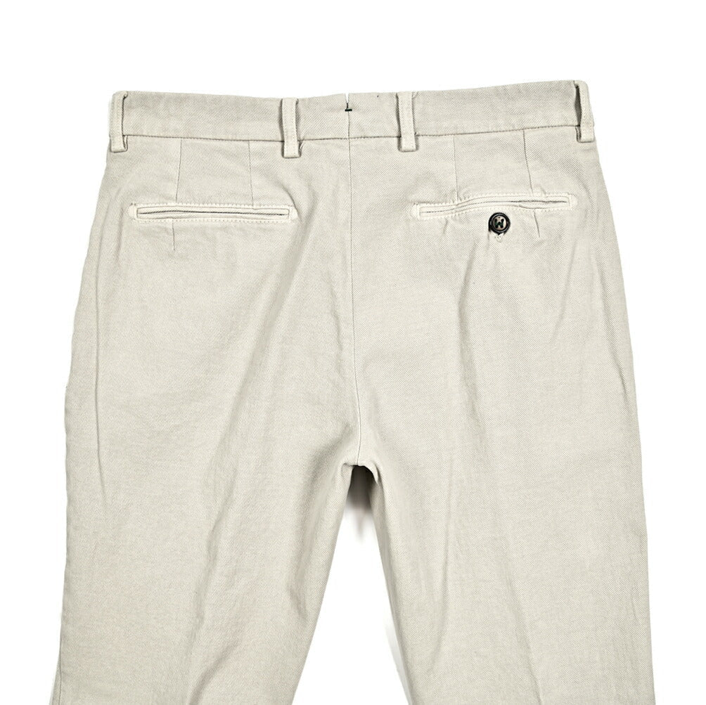 秋冬先行セール｜BERWICH "RETRO" ストレッチコットン ワンタックチノスラックス｜411740-52｜GUARDAROBA MILANO OFFICIAL STORE