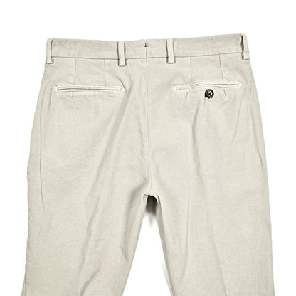 秋冬先行セール｜BERWICH "RETRO" ストレッチコットン ワンタックチノスラックス｜411740-52｜GUARDAROBA MILANO OFFICIAL STORE