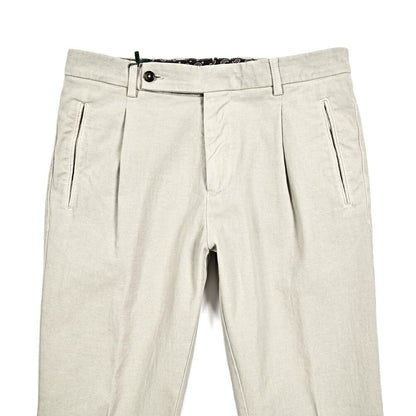 秋冬先行セール｜BERWICH "RETRO" ストレッチコットン ワンタックチノスラックス｜411740-52｜GUARDAROBA MILANO OFFICIAL STORE