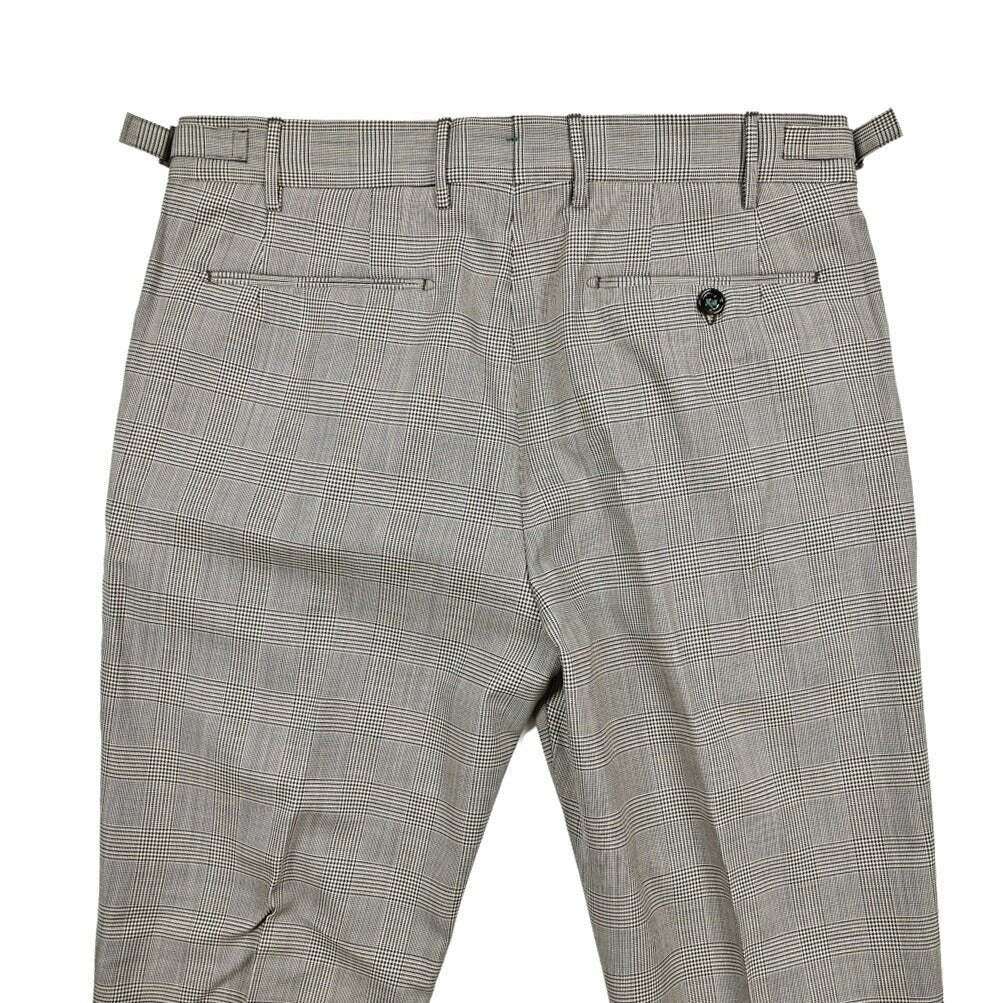 BERWICH RETRO ストレッチウールコットン ワンタックスラックス｜422106 - 46｜GUARDAROBA MILANO OFFICIAL STORE