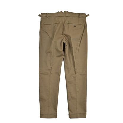 BERWICH "RETRO" ストレッチコットンチノワンタックスラックス｜424776 - 46｜GUARDAROBA MILANO OFFICIAL STORE
