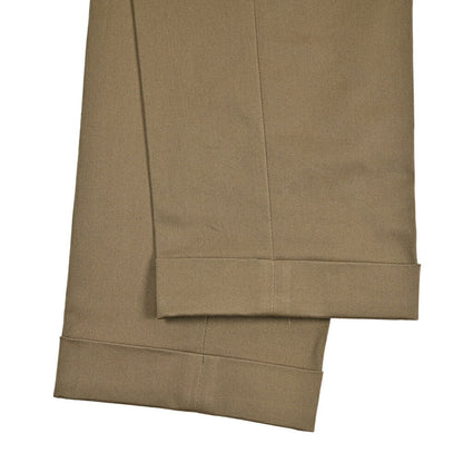 BERWICH "RETRO" ストレッチコットンチノワンタックスラックス｜424776 - 46｜GUARDAROBA MILANO OFFICIAL STORE