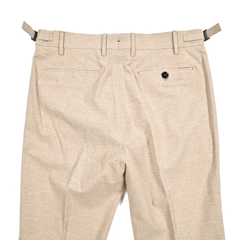 BERWICH "RETRO" コットンフランネル ワンタックパンツ｜433492-46｜GUARDAROBA MILANO OFFICIAL STORE