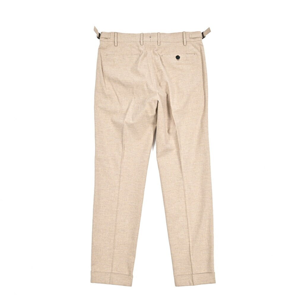 BERWICH "RETRO" コットンフランネル ワンタックパンツ｜433492-46｜GUARDAROBA MILANO OFFICIAL STORE