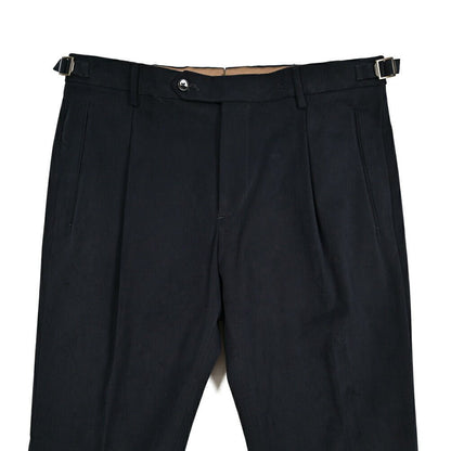 BERWICH "RETRO" ストレッチコットン ワンタックパンツ｜433693-50｜GUARDAROBA MILANO OFFICIAL STORE