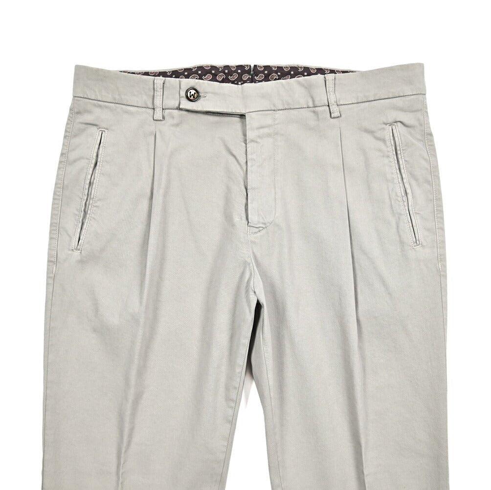 BERWICH "RETRO" リヨセル混コットン ワンタックスラックス｜433711-48｜GUARDAROBA MILANO OFFICIAL STORE