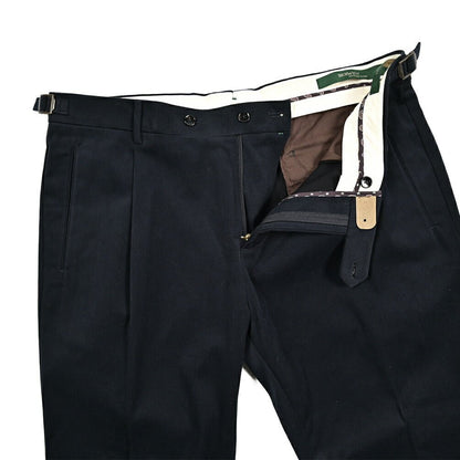 BERWICH "RETRO" ストレッチコットン ワンタックパンツ｜433832-44｜GUARDAROBA MILANO OFFICIAL STORE