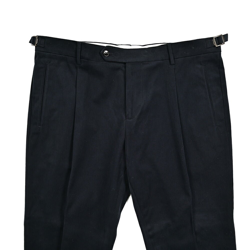 BERWICH "RETRO" ストレッチコットン ワンタックパンツ｜433832-44｜GUARDAROBA MILANO OFFICIAL STORE