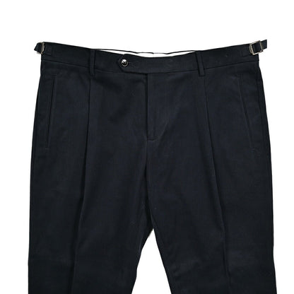 BERWICH "RETRO" ストレッチコットン ワンタックパンツ｜433832-44｜GUARDAROBA MILANO OFFICIAL STORE