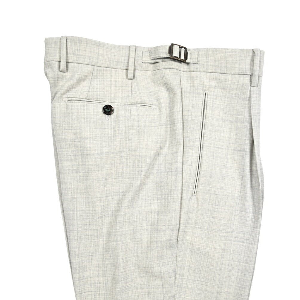 BERWICH "RETRO" ストレッチウール ワンタックスラックス｜433990-48｜GUARDAROBA MILANO OFFICIAL STORE