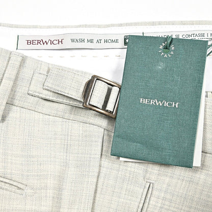 BERWICH "RETRO" ストレッチウール ワンタックスラックス｜433990-48｜GUARDAROBA MILANO OFFICIAL STORE