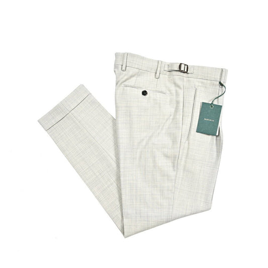 BERWICH "RETRO" ストレッチウール ワンタックスラックス｜433990-48｜GUARDAROBA MILANO OFFICIAL STORE