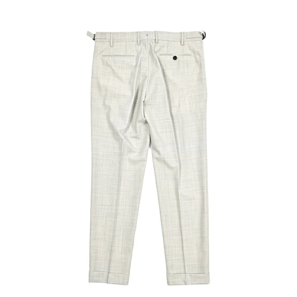 BERWICH "RETRO" ストレッチウール ワンタックスラックス｜433990-48｜GUARDAROBA MILANO OFFICIAL STORE