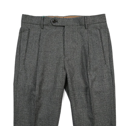 BERWICH “RETRO” ストレッチウール ワンタックスラックス グレー(grey) 46 | GUARDAROBA MILANO OFFICIAL STORE