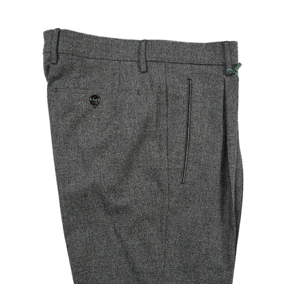 BERWICH “RETRO” ストレッチウール ワンタックスラックス グレー(grey) 46 | GUARDAROBA MILANO OFFICIAL STORE