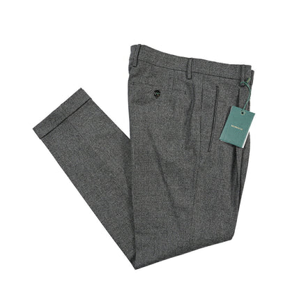BERWICH “RETRO” ストレッチウール ワンタックスラックス グレー(grey) 46 | GUARDAROBA MILANO OFFICIAL STORE