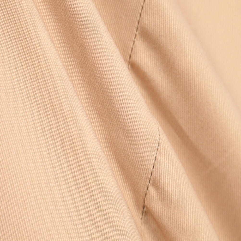 BERWICH “RETRO” ストレッチコットン ワンタックパンツ ベージュ(beige) 46 | GUARDAROBA MILANO OFFICIAL STORE