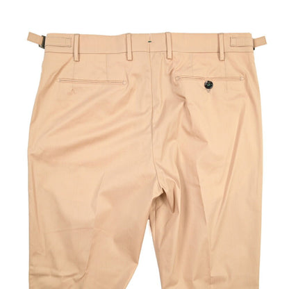 BERWICH “RETRO” ストレッチコットン ワンタックパンツ ベージュ(beige) 46 | GUARDAROBA MILANO OFFICIAL STORE